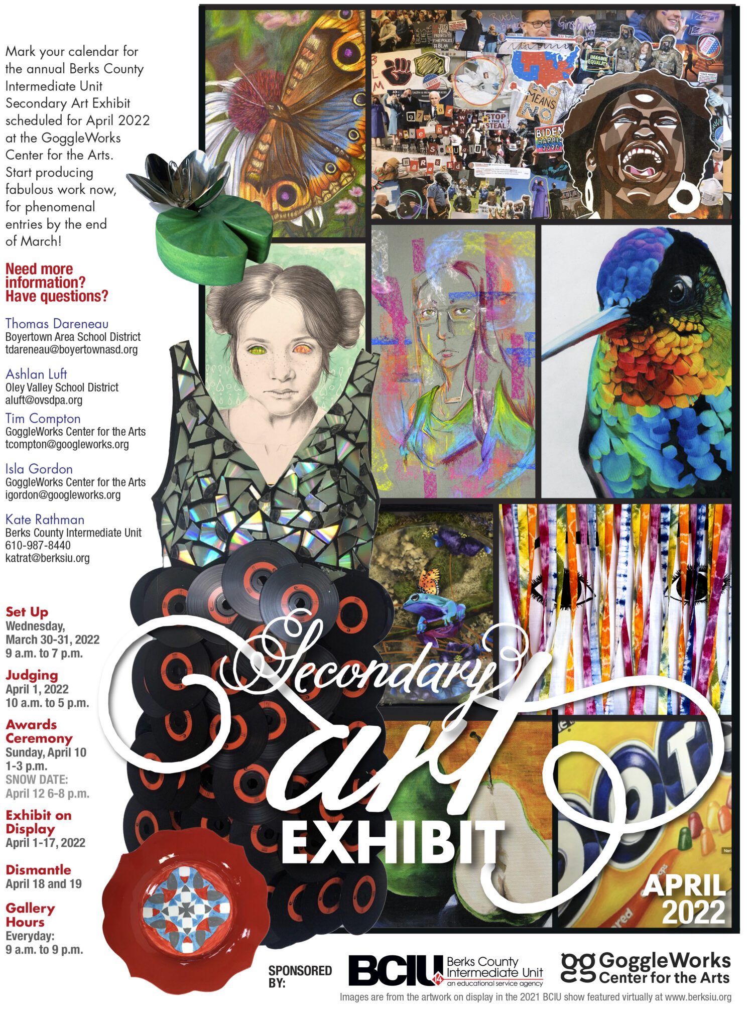 2022 BCIU Secondary Art Exhibit GoggleWorks